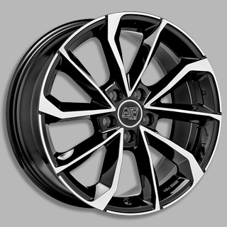 MSW MSW 42 GLOSS BLACK FULL POLISHED