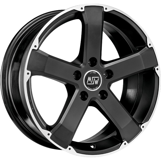 MSW MSW 45 MATT BLACK FULL POLISHED