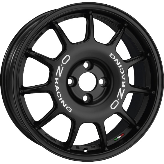 OZ LEGGENDA MATT BLACK WHITE LETTERING