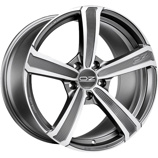 OZ MONTECARLO HLT MATT DARK GRAPHITE DIAMOND CUT