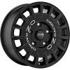 OZ RALLY RACING VAN MATT BLACK SILVER LETTERING