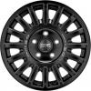 OZ RALLY RAID MATT BLACK SILVER LETTERING