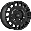 OZ Racing Rally Racing Matt Black Silver Lettering