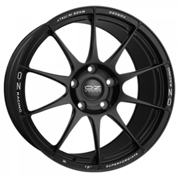 OZ SUPERFORGIATA MATT BLACK CON SCRITTE DI FRESATURA