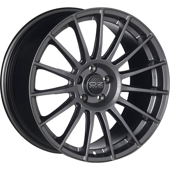 OZ SUPERTURISMO LM MATT GRAPHITE SILVER LETTERING